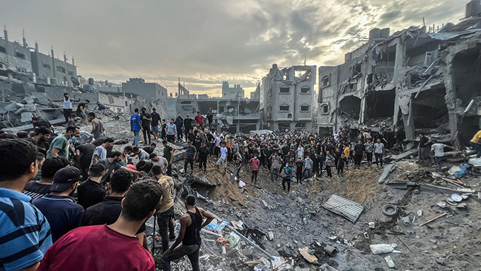 Israel bombs Rafah city